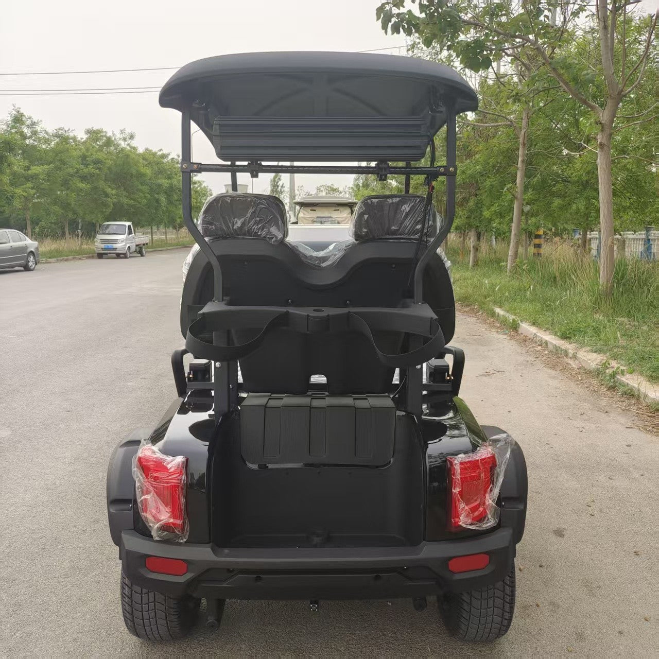 100% Best Quality Best Sellers Handicapped Two Seat Electric Golf Cart Four Wheel Electric Cart With Seat