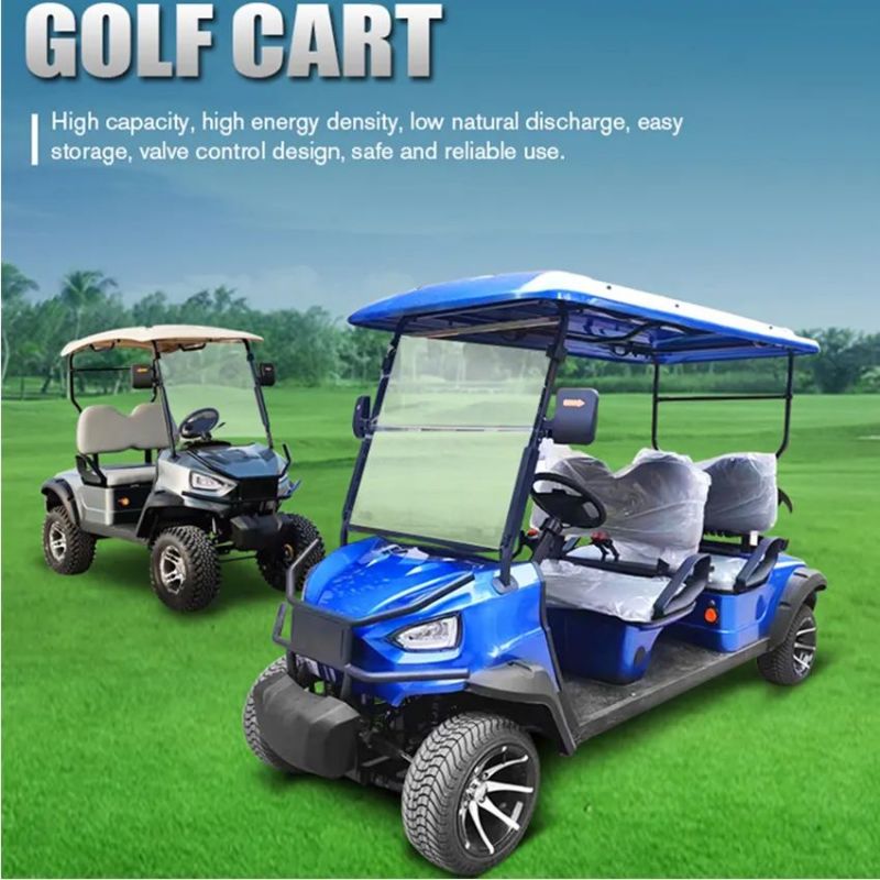 New Energy Resort Hotel Airport Customized Motor Electric Golf Cart ...