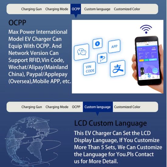 120kw new energy floor-standing electric vehicle charger commercial DC fast charging station