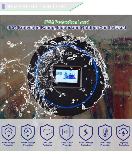 11kw self-use AC charging wall box electric vehicle charger 11kw self-use AC charging wall box electric vehicle charger